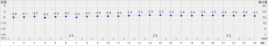 飯舘(>2021年01月01日)のアメダスグラフ