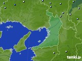 大阪府のアメダス実況(降水量)(2015年01月01日)