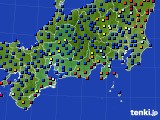 2015年01月01日の東海地方のアメダス(日照時間)