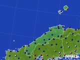 島根県のアメダス実況(日照時間)(2015年01月01日)