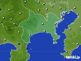 神奈川県のアメダス実況(風向・風速)(2015年01月01日)