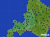 道央のアメダス実況(日照時間)(2015年01月02日)