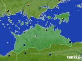 香川県のアメダス実況(日照時間)(2015年01月02日)