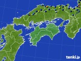 四国地方のアメダス実況(積雪深)(2015年01月03日)