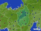 滋賀県のアメダス実況(日照時間)(2015年01月03日)