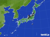 アメダス実況(降水量)(2015年01月04日)