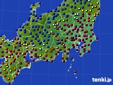 関東・甲信地方のアメダス実況(日照時間)(2015年01月04日)