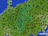 長野県のアメダス実況(日照時間)(2015年01月04日)