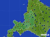 2015年01月05日の道央のアメダス(積雪深)