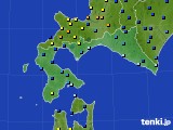 道南のアメダス実況(積雪深)(2015年01月05日)