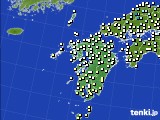 九州地方のアメダス実況(気温)(2015年01月05日)