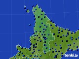 2015年01月05日の道北のアメダス(気温)