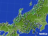北陸地方のアメダス実況(降水量)(2015年01月06日)