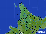 2015年01月06日の道北のアメダス(気温)