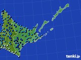 道東のアメダス実況(気温)(2015年01月06日)