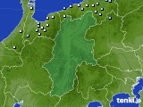 長野県のアメダス実況(降水量)(2015年01月07日)