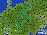 長野県のアメダス実況(日照時間)(2015年01月07日)