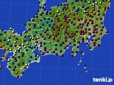 東海地方のアメダス実況(日照時間)(2015年01月08日)