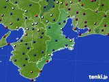 三重県のアメダス実況(日照時間)(2015年01月08日)