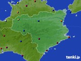 徳島県のアメダス実況(日照時間)(2015年01月08日)