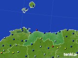 2015年01月09日の鳥取県のアメダス(日照時間)