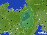 滋賀県のアメダス実況(気温)(2015年01月09日)