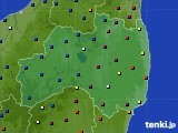 2015年01月10日の福島県のアメダス(日照時間)