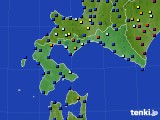 道南のアメダス実況(日照時間)(2015年01月10日)