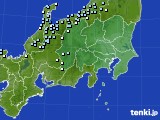 2015年01月11日の関東・甲信地方のアメダス(降水量)