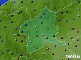 群馬県のアメダス実況(日照時間)(2015年01月11日)