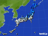 アメダス実況(気温)(2015年01月11日)