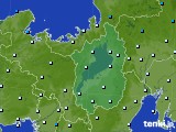 滋賀県のアメダス実況(気温)(2015年01月11日)