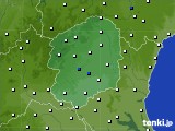 2015年01月11日の栃木県のアメダス(風向・風速)