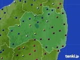 2015年01月12日の福島県のアメダス(日照時間)