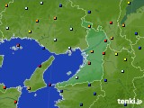 大阪府のアメダス実況(日照時間)(2015年01月12日)