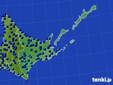 道東のアメダス実況(気温)(2015年01月12日)