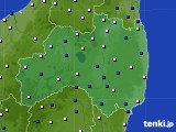 2015年01月12日の福島県のアメダス(風向・風速)