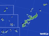 2015年01月12日の沖縄県のアメダス(風向・風速)
