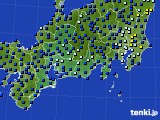 2015年01月14日の東海地方のアメダス(日照時間)