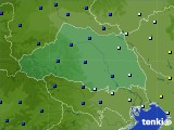 埼玉県のアメダス実況(日照時間)(2015年01月14日)