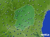 栃木県のアメダス実況(降水量)(2015年01月15日)