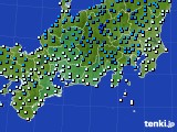 東海地方のアメダス実況(気温)(2015年01月15日)