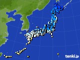 2015年01月15日のアメダス(気温)