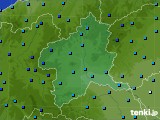 群馬県のアメダス実況(気温)(2015年01月15日)