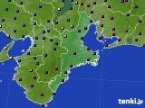 三重県のアメダス実況(日照時間)(2015年01月16日)