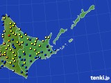 2015年01月17日の道東のアメダス(積雪深)