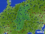 長野県のアメダス実況(日照時間)(2015年01月17日)