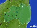 福島県のアメダス実況(積雪深)(2015年01月18日)