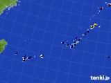 沖縄地方のアメダス実況(日照時間)(2015年01月18日)