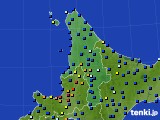 2015年01月19日の道北のアメダス(日照時間)